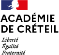 Page d'accueil du site académique du rectorat de Créteil